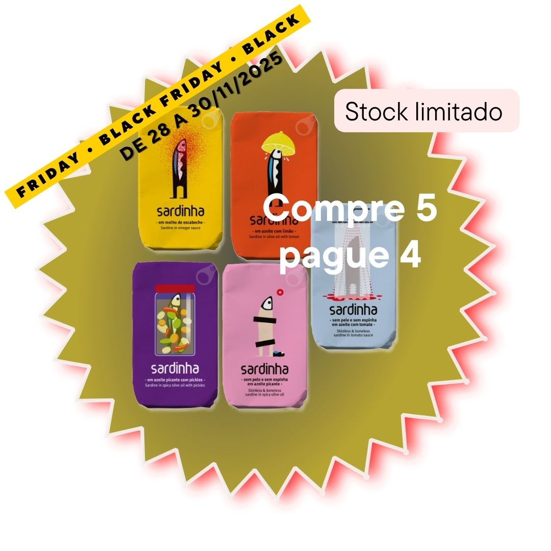 Sardinha em Conserva - Black Friday