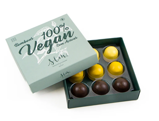 Cabaz Vegan Gourmet com Chocolate, Soja e Tisana