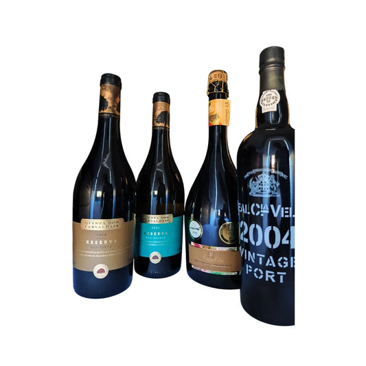 Pack02- Vinhos Reserva Dão, Porto e Espumante para Oferta de Prestígio