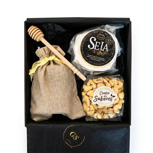 Presente com Mel, Frutos Secos e Queijo Ovelha