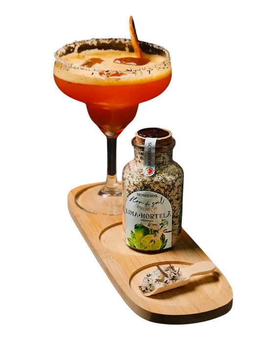 Flor de Sal com Lima e Hortelã