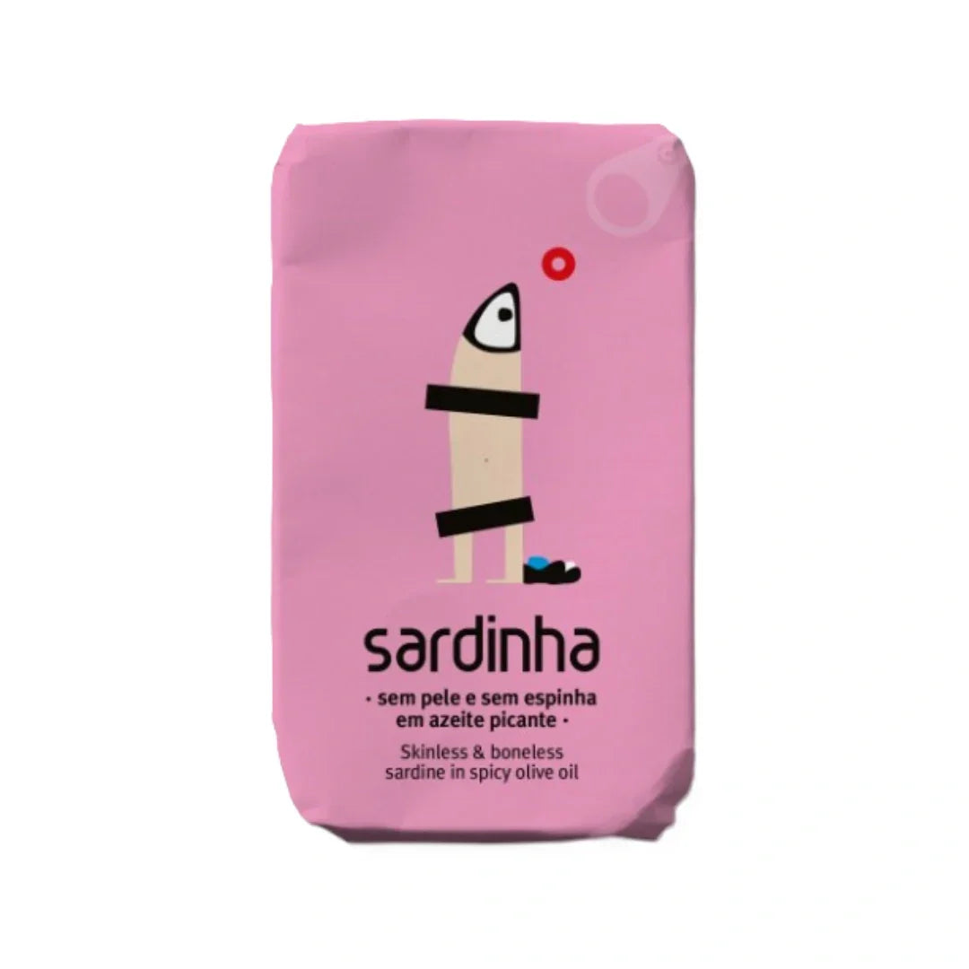 Sardinha sem Pele e sem Espinha em Azeite Picante