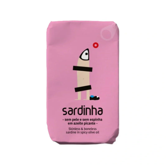 Sardinha sem Pele e sem Espinha em Azeite Picante