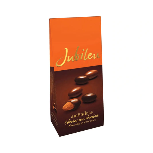 Amêndoas Cobertas com Chocolate de Leite
