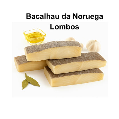 Bacalhau da Noruega Lombos Constantinos para receitas suculentas