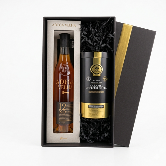 Presente de Páscoa Gourmet com Aguardente XO – Oferta Distinta