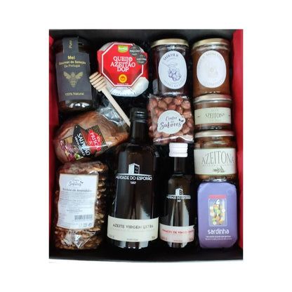 Cabaz oferta- Azeite, Queijo, Enchidos I Sabores gourmet