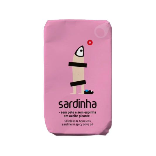 Sardinha sem Pele e sem Espinha em Azeite Picante