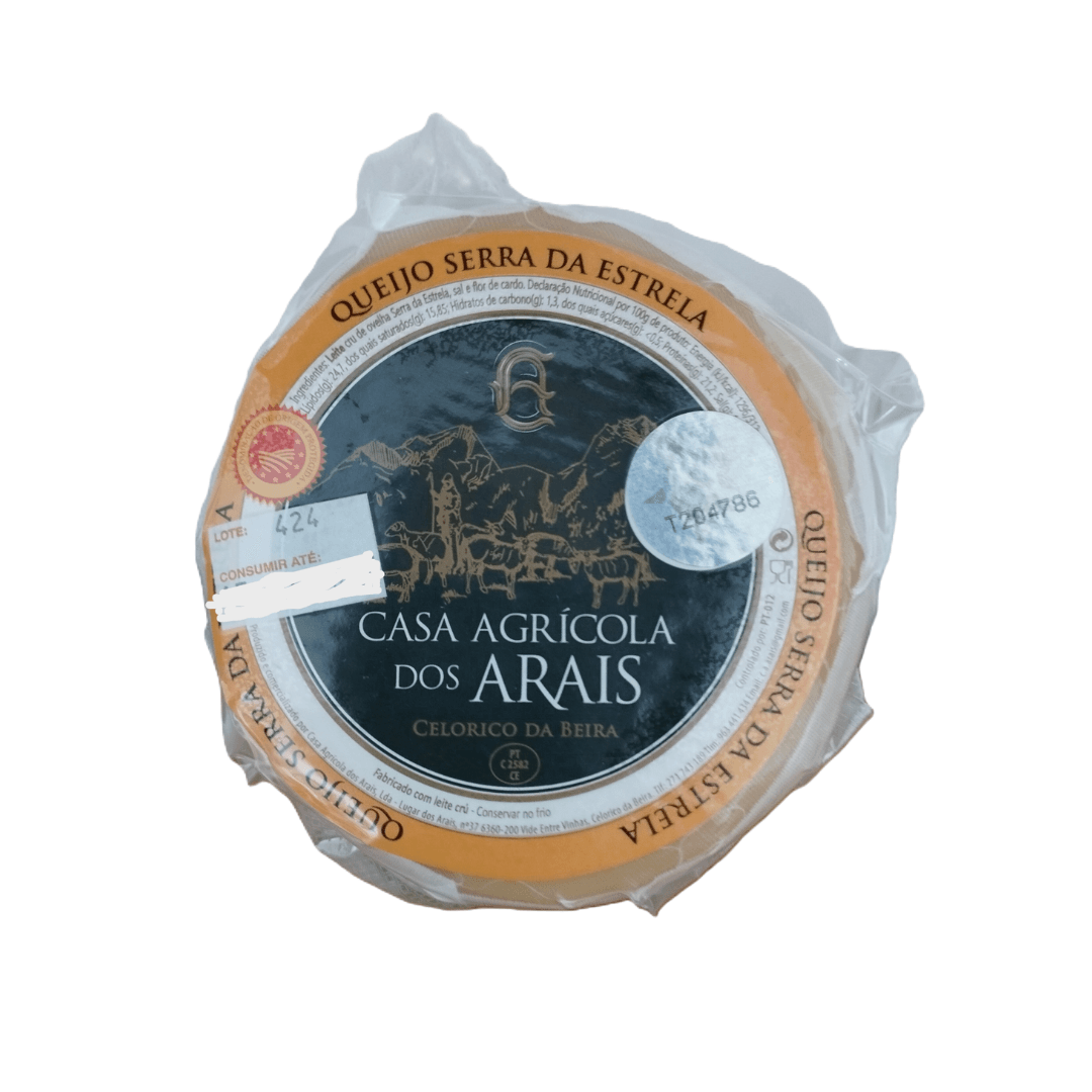 Queijo Serra da Estrela - Casa Agrícola dos Arais - Gourmet de Seleção