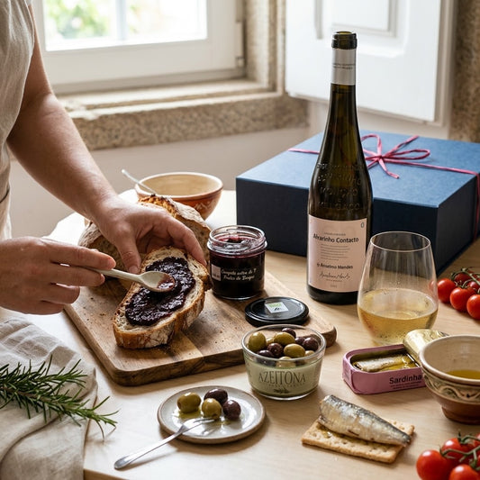 Utilizacao-caixa_presente_alvarinho-compota-azeitonas-sardinha