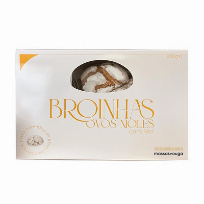 Broinhas de Ovos Moles com Noz — Doce Tradicional Português Gourmet