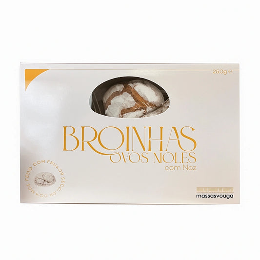 Broinhas de Ovos Moles com Noz — Doce Tradicional Português Gourmet